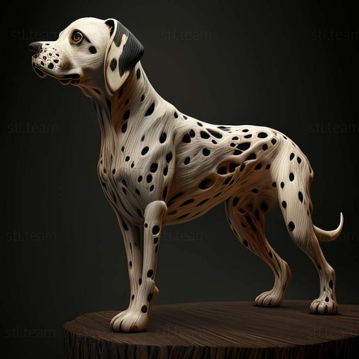 Animals Dalmatian dog